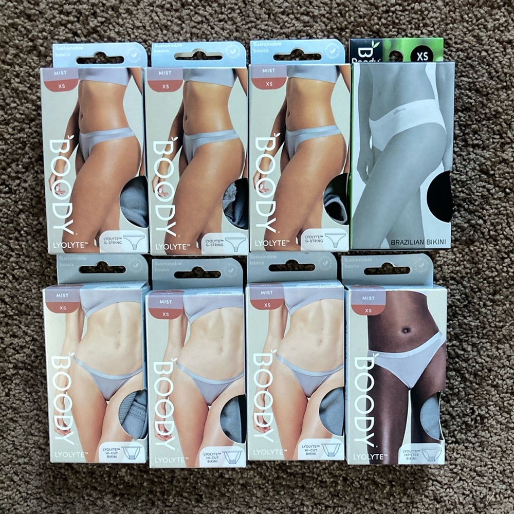 Lot of Boody XS Underwear